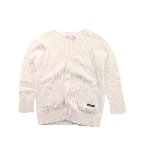 A White Cardigans from Nicholas & Bears in size 2T for boy. (Front View)