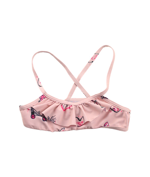 A Pink Bikinis from Soft Gallery in size 6T for girl. (Front View)