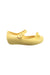 A Yellow Flats from Mini Melissa Jason Wu in size 6T for girl. (Front View)