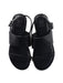 A Black Sandals from Melissa in size 5T for girl. (Back View)