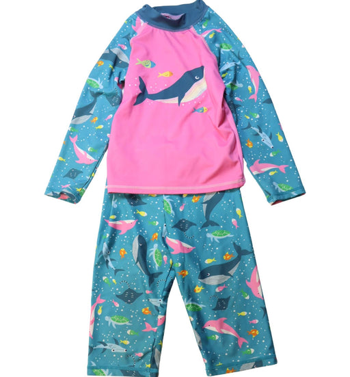 A Multicolour Swim Sets from Frugi in size 4T for girl. (Front View)