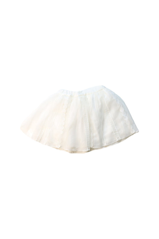 A White Tulle Skirts from Nicholas & Bears in size 3T for girl. (Front View)
