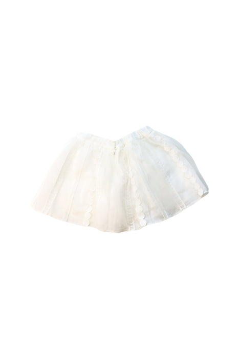 A White Tulle Skirts from Nicholas & Bears in size 3T for girl. (Back View)