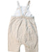 A Beige Overall Shorts from Seed in size 12-18M for girl. (Back View)