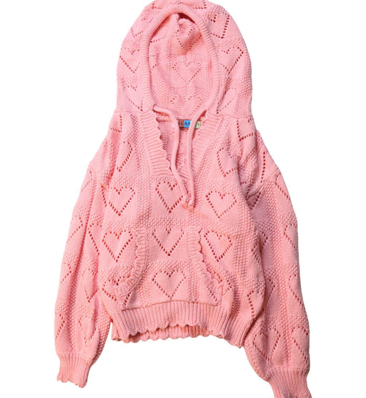 A Pink Knit Sweaters from Sisland in size 4T for girl. (Front View)