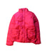 A Pink Puffer/Quilted Jackets from Jacadi in size 12Y for girl. (Front View)