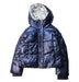 A Navy Puffer/Quilted Jackets from Crewcuts in size 6T for neutral. (Front View)