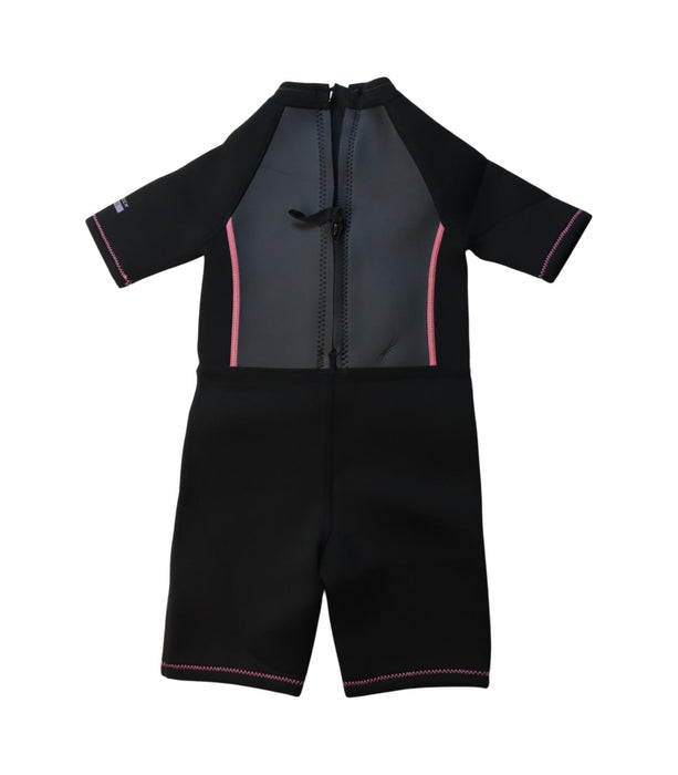 A Black Wetsuits from Arena in size 2T for neutral. (Back View)