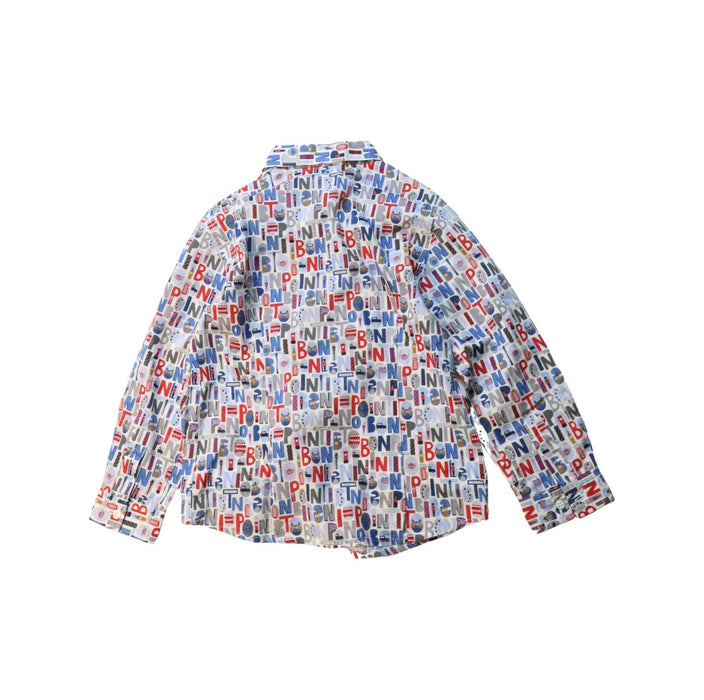 A Multicolour Long Sleeve Shirts from Bonpoint in size 4T for boy. (Back View)