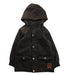 A Brown Coats from Mini Rodini in size 3T for boy. (Front View)