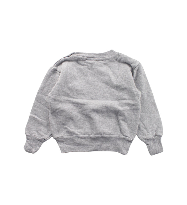 A Grey Crewneck Sweatshirts from The Animals Observatory in size 12-18M for girl. (Back View)