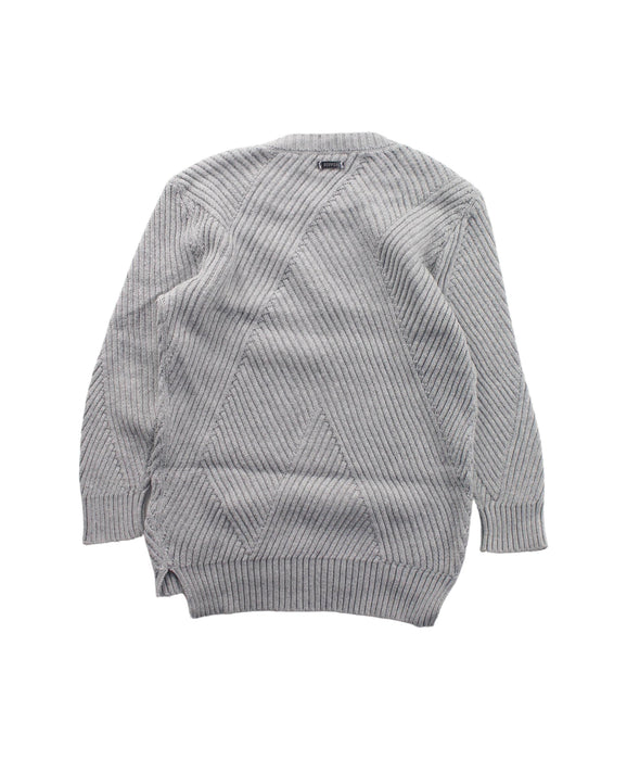 A Grey Knit Sweaters from Ferrari in size 2T for boy. (Back View)