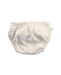 A White Cloth Diapers from Charlie Banana in size O/S for neutral. (Back View)