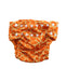 A Orange Cloth Diapers from Pea Pods in size O/S for neutral. (Front View)