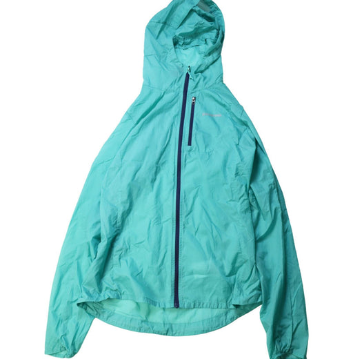 A Blue Lightweight Jackets from Patagonia in size 14Y for boy. (Front View)
