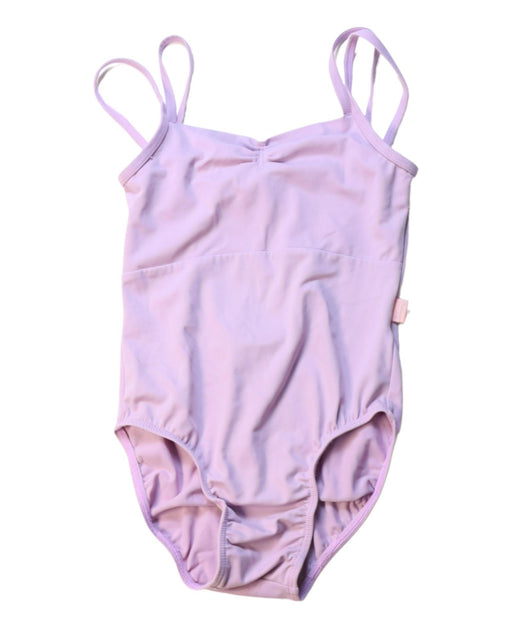 A Purple Leotards from Ballewear in size 7Y for girl. (Front View)