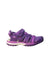 A Purple Sandals from Geox in size 10Y for girl. (Front View)