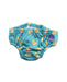 A Blue Swim Diapers from Bambino Mio in size 2T for boy. (Front View)