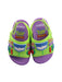 A Green Sandals from Mini Melissa in size 12-18M for boy. (Back View)