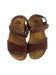 A Brown Sandals from PèPè in size 4T for girl. (Back View)