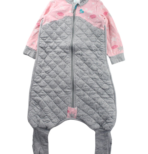 A Grey Sleepsacs from Love To Dream in size 2T for girl. (Front View)