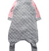 A Grey Sleepsacs from Love To Dream in size 2T for girl. (Back View)