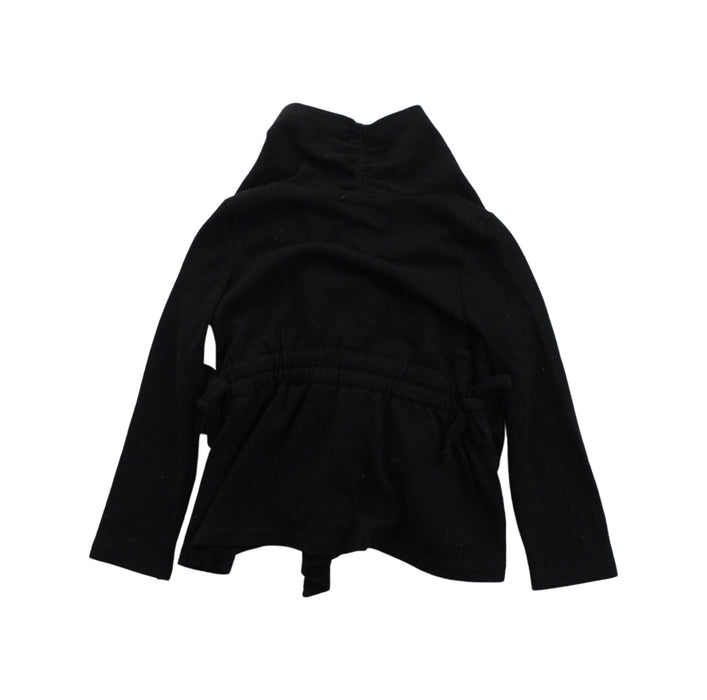 A Black Cardigans from DKNY in size 2T for girl. (Back View)