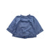 A Blue Long Sleeve Tops from Crewcuts in size 3T for girl. (Front View)