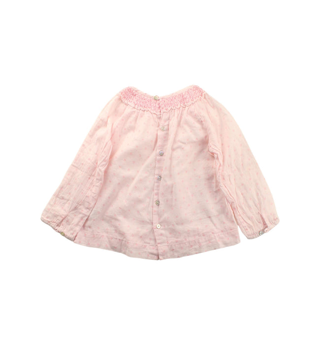 A Pink Long Sleeve Tops from Natalys in size 3T for girl. (Back View)