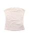 A White Sleeveless T Shirts from Il Gufo in size 2T for girl. (Back View)
