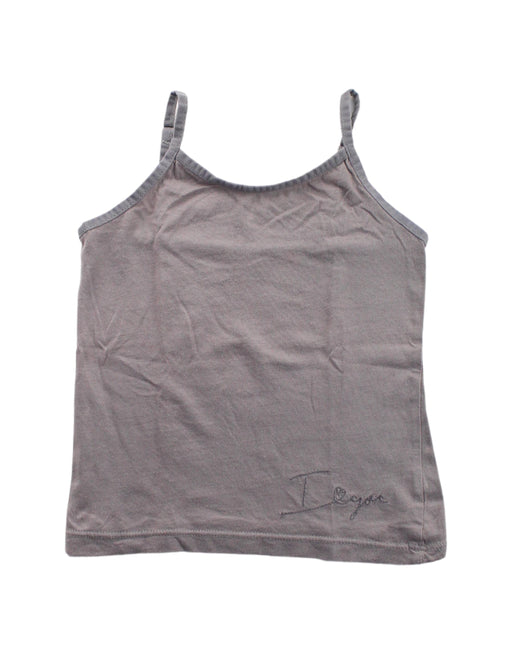 A Grey Sleeveless T Shirts from Stella McCartney Gap Kids in size 5T for girl. (Front View)