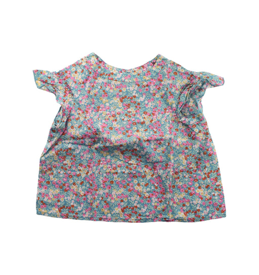 A Multicolour Short Sleeve Dresses from Bonpoint in size 3T for girl. (Front View)