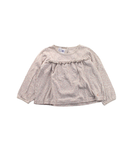 A Pink Pants Sets from Petit Bateau in size 3T for girl. (Front View)