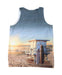 A Multicolour Sleeveless T Shirts from Molo in size 7Y for boy. (Back View)