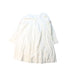 A White Long Sleeve Dresses from Velveteen in size 6T for girl. (Back View)