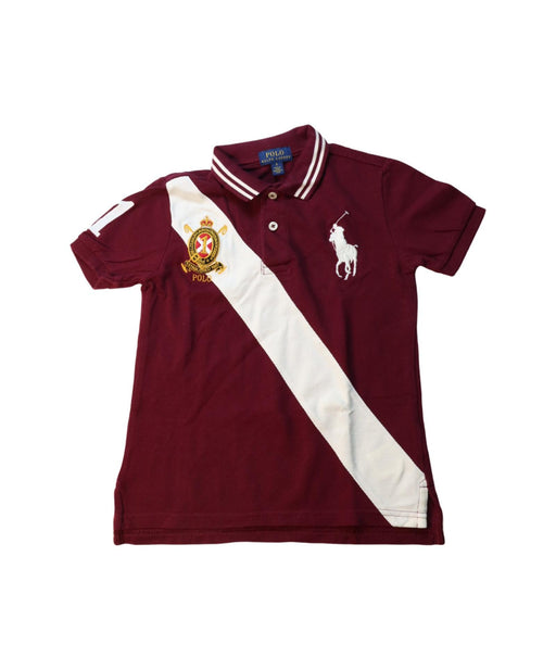 A Multicolour Short Sleeve Polos from Polo Ralph Lauren in size 5T for boy. (Front View)