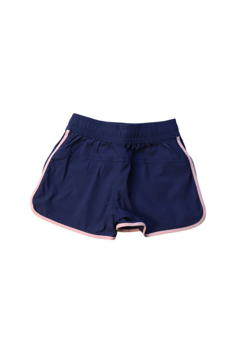 A Pink Swim Shorts from Crewcuts in size 4T for girl. (Back View)
