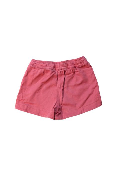 A Red Shorts from Crewcuts in size 5T for girl. (Back View)