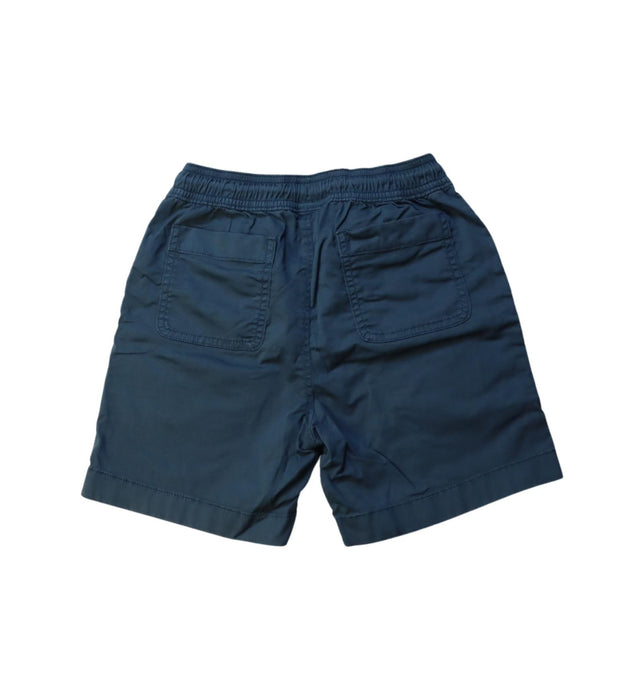 A Navy Shorts from Crewcuts in size 7Y for boy. (Back View)