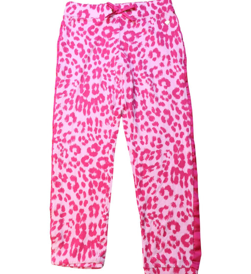 A Pink Casual Pants from Juicy Couture in size 8Y for girl. (Front View)