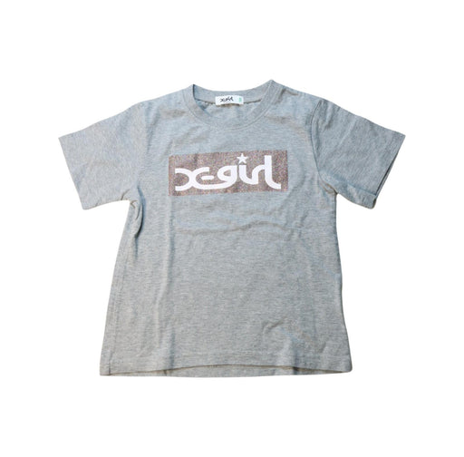 A Multicolour Short Sleeve T Shirts from X-Girl Stages in size 7Y for girl. (Front View)