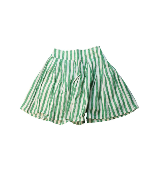 A Green Short Skirts from Cyrillus in size 6T for girl. (Front View)