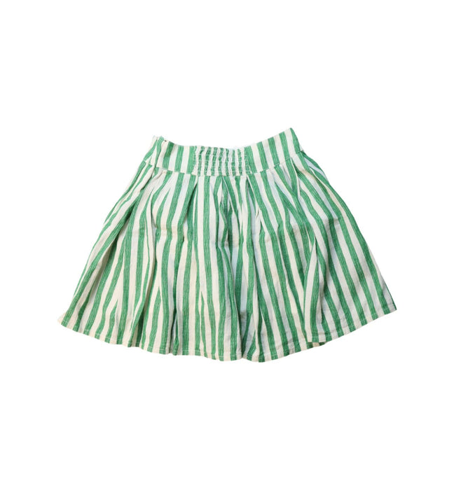 A Green Short Skirts from Cyrillus in size 6T for girl. (Back View)