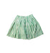 A Green Short Skirts from Cyrillus in size 6T for girl. (Back View)