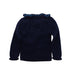 A Blue Knit Sweaters from Jacadi in size 3T for girl. (Back View)