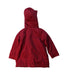 A Red Coats from Petit Bateau in size 3T for girl. (Back View)