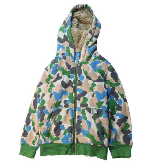 A Multicolour Lightweight Jackets from Boden in size 5T for boy. (Front View)