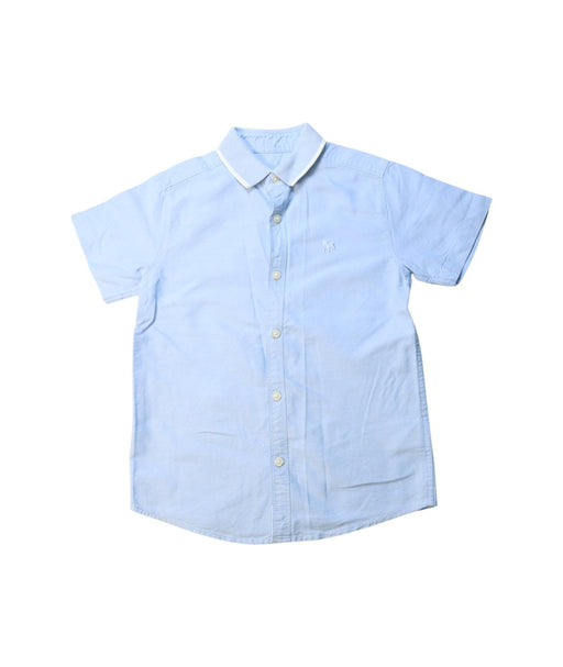 A Blue Short Sleeve Shirts from J by Jasper Conran in size 5T for boy. (Front View)