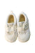 A White Sneakers from ASICS in size 18-24M for neutral. (Back View)