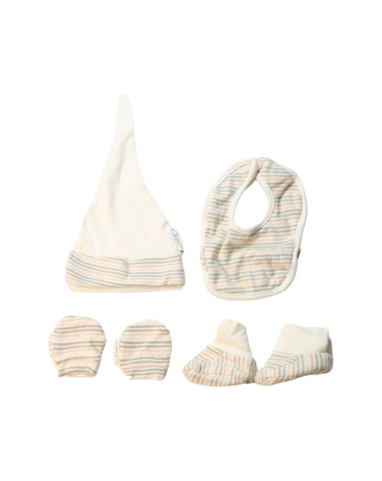 A Multicolour Gift Sets from Organic Natural Charm in size 3-6M for neutral. (Back View)